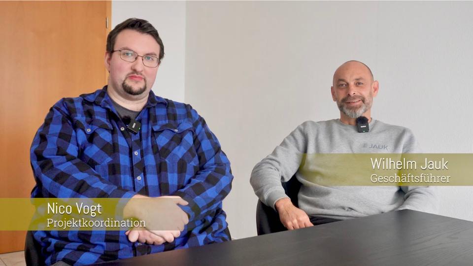 Nico Vogt und Wilhelm Jauk im Praxisinterview